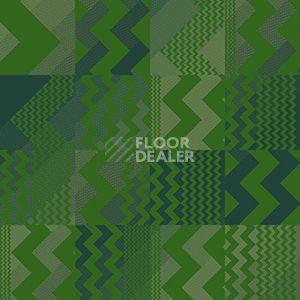 Ковровая плитка Ege Highline Cityscapes Zig Zag Green rfm 52205141 фото 1 | FLOORDEALER