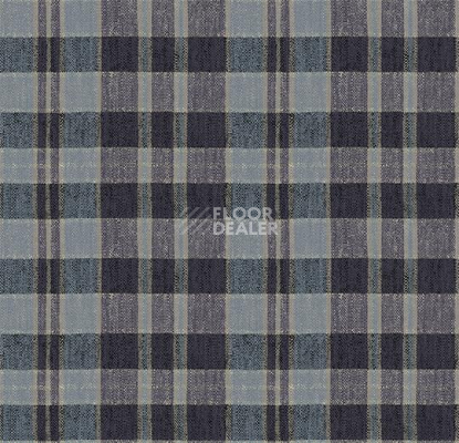 Ковролин Flotex Vision Pattern 590014 (Plaid) Denim фото 1 | FLOORDEALER