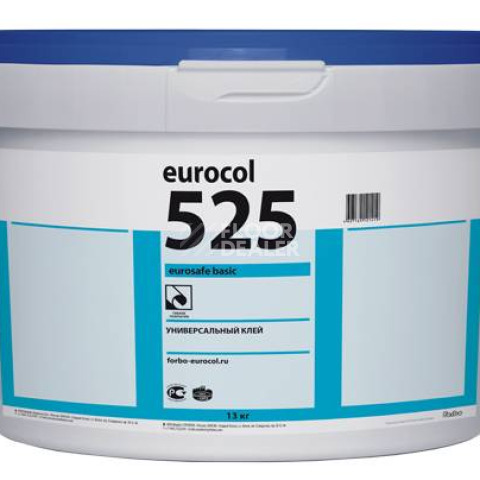 Сопутствующие материалы Универсальный клей Forbo 525 Eurosafe Basic Универсальный клей Forbo 525 Eurosafe Basic 13 кг фото 1 | FLOORDEALER