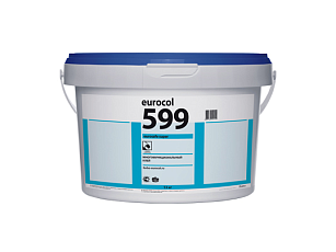 Сопутствующие материалы Воднодисперсионный клей EuroSafe Super 599 Водно-дисперсионный клей Forbo 599 EuroSafe Super 10 кг фото 1 | FLOORDEALER