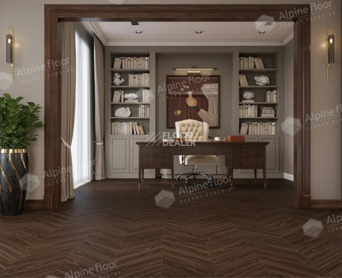 Alpine Floor Chevron Art 12мм LF109-10 Орех Гранд-Каньон фото 2 | FLOORDEALER