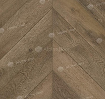Кварцвиниловые полы Alpine Floor Chevron 5мм SPC ламинат Дуб Насыщенный ECO 18-4 фото 1 | FLOORDEALER