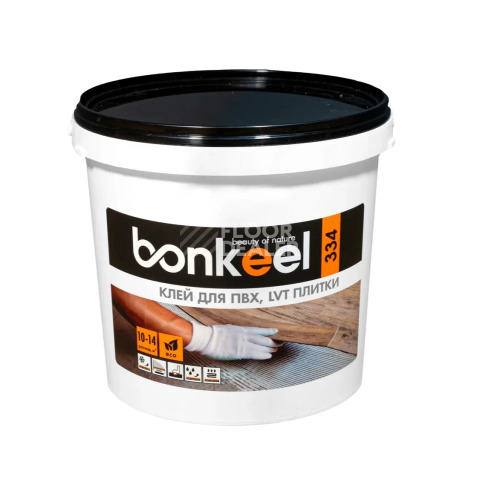 Сопутствующие материалы Клей универсальный Bonkeel 334 Клей универсальный Bonkeel 334 - 6 кг фото 1 | FLOORDEALER