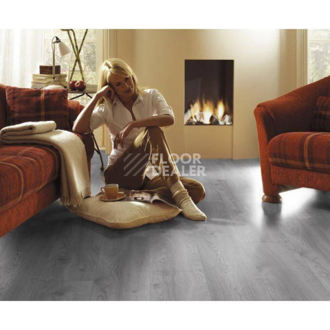 Kronotex Mammut d3670 Дуб Макро Светло-серый фото 4 | FLOORDEALER