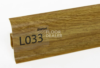 Плинтус Плинтус с мягким краем LinePlast L033 фото 1 | FLOORDEALER