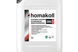 Сопутствующие материалы Homakoll 05 С Prof Грунтовка  глубокого проникновения, концентрированная. Homakoll 05 С 10 кг. Грунтовка глубокого проникновения Prof концентрированная фото  | FLOORDEALER