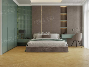 Norland Herringbone Elegant 8мм LF303-12 Дуб Мальта фото 2 | FLOORDEALER