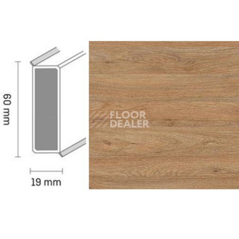 Плинтус Плинтус Dollken Cubu 60 Touch & Style 2937 фото 1 | FLOORDEALER