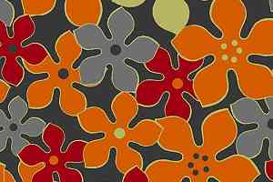 Ковролин Flotex Vision Floral 620003 (Field) Tropicana фото  | FLOORDEALER