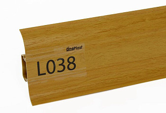 Плинтус Плинтус с мягким краем LinePlast L038 фото 1 | FLOORDEALER