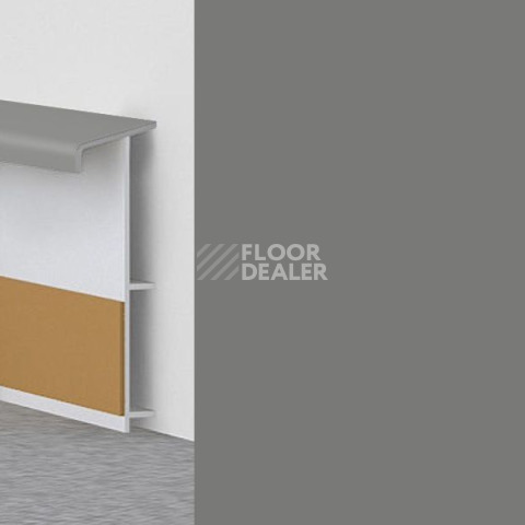 Плинтус ковровый с фурнитурой и ребрами жесткости Dollken TL-51 0146 фото 1 | FLOORDEALER