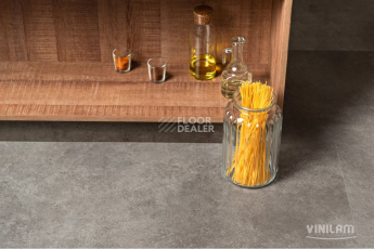 Vinilam Ceramo Stone 2,5 мм 71610 Цемент Стальной фото 3 | FLOORDEALER