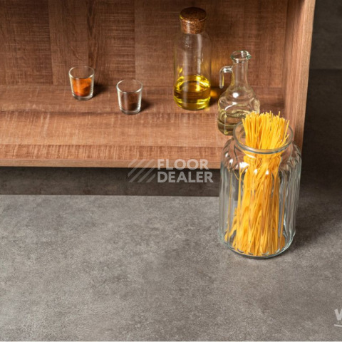 Vinilam Ceramo Stone 2,5 мм 71610 Цемент Стальной фото 3 | FLOORDEALER