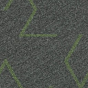 Ковровая плитка Flotex Triad planks 131013 Green Line  | FLOORDEALER