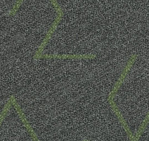Ковровая плитка Flotex Triad planks 131013 Green Line фото 1 | FLOORDEALER