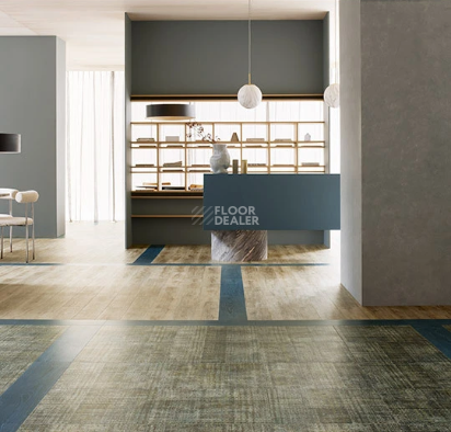 Forbo Allura Decibel Material 9717AD8 deep blue ash (100x20 cm) фото 3 | FLOORDEALER