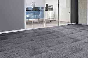 Ковровая плитка Desso Essence Structure В интерьере фото  | FLOORDEALER