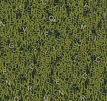 Ковровая плитка Ege Highline Contrast Lettering Green rfm 52756434 фото 1 | FLOORDEALER
