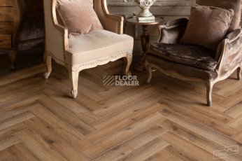 Vinilpol Herringbone 7мм Паркет Франческо 9933, 43 класс, 7 мм фото 1 | FLOORDEALER