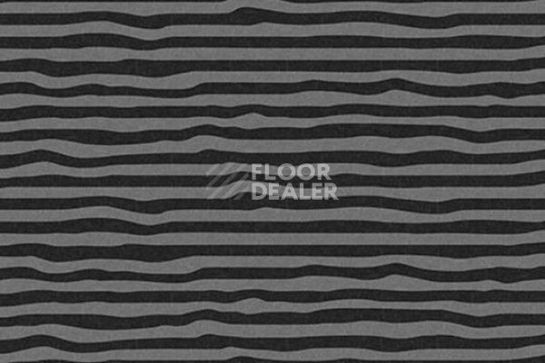 Ковролин Flotex Vision lines 850008 (Groove) Charcoal фото 1 | FLOORDEALER