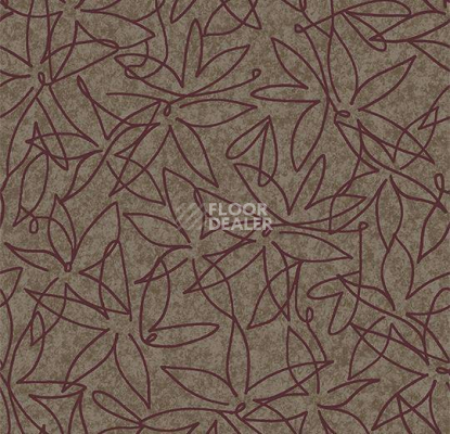 Ковролин Flotex Vision Floral 500019 (Field) Truffle фото 1 | FLOORDEALER