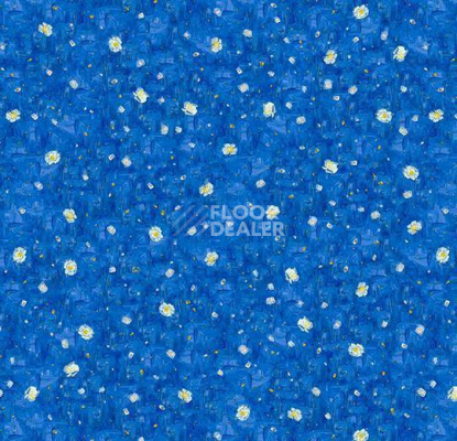 Ковролин Forbo Flotex Vision Pattern 944 (Van Gogh) Terrace at night фото 1 | FLOORDEALER