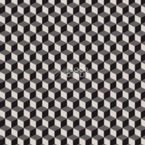 Ковролин Halbmond Black & White 13928 фото 1 | FLOORDEALER