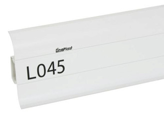 Плинтус Плинтус с мягким краем LinePlast L045 фото 1 | FLOORDEALER