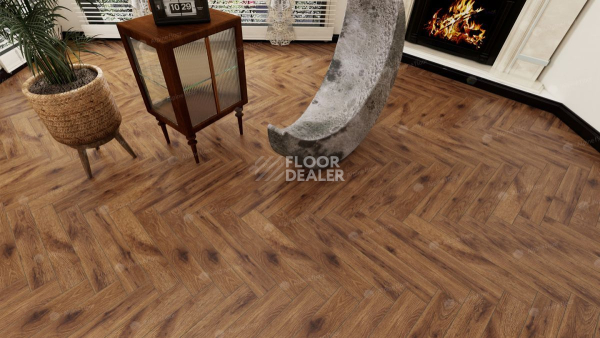 Alpine Floor Herringbone 12мм Дуб Умбрия LF105-11 фото 2 | FLOORDEALER