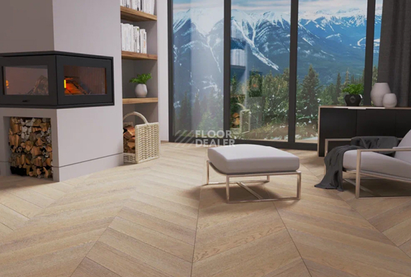 Biela CBM Chevron 12мм 609 Дуб Личау фото 2 | FLOORDEALER