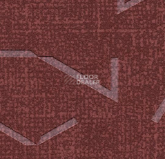 Ковровая плитка Flotex Colour embossed tiles tg 546517 Metro Berry Glass Embossed фото 1 | FLOORDEALER