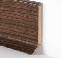 Плинтус Плинтус на деревянной основе Dollken S-60 flex life top 2371 (W371) Тик Мореный фото 1 | FLOORDEALER
