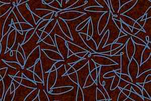 Ковролин Flotex Vision Floral 500005 (Field) Cocoa фото  | FLOORDEALER