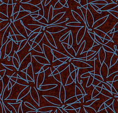 Flotex Vision Floral 500005 (Field) Cocoa фото 1 | FLOORDEALER