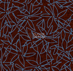 Ковролин Forbo Flotex Vision Floral 500005 (Field) Cocoa фото 1 | FLOORDEALER