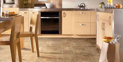 Линолеум для кухни. Варианты решений
