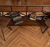 Vinilam Parquet Herringbone Glue 2.5мм IS11210 Паркет Де Вилль Glue фото 3 | FLOORDEALER