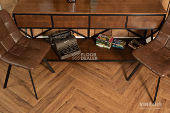 Vinilam Parquet Herringbone Glue 2.5мм IS11210 Паркет Де Вилль Glue фото 3 | FLOORDEALER