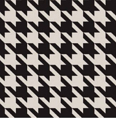 Ковролин Halbmond Black & White 13933 фото 1 | FLOORDEALER