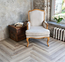 Vinilam Parquet Herringbone Glue 2.5мм IS11122 Паркет Эрмитаж Glue фото 2 | FLOORDEALER