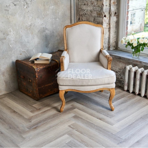 Vinilam Parquet Herringbone Glue 2.5мм IS11122 Паркет Эрмитаж Glue фото 2 | FLOORDEALER