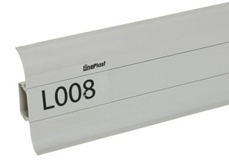 Плинтус Плинтус с мягким краем LinePlast L008 фото 1 | FLOORDEALER