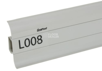 Плинтус Плинтус с мягким краем LinePlast L008 фото 1 | FLOORDEALER