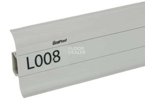 Плинтус Плинтус с мягким краем LinePlast L008 фото 1 | FLOORDEALER