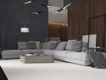 Luna Комплект с прямоуг. бортиком 33x120x10 Комплект (Ступень ln 00 (33x120) непол. (прямоугол. бортик) + Подступенок (14,5x120)) фото 2 | FLOORDEALER