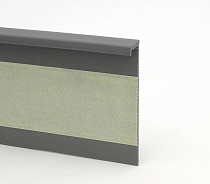 Плинтус Плинтус ковровый без фурнитуры Dollken Tle-55 0146 (146) Темно-серый фото 1 | FLOORDEALER