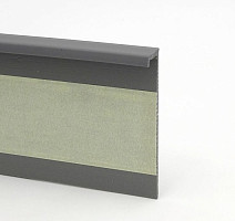 Плинтус Плинтус ковровый без фурнитуры Dollken Tle-55 0146 (146) Темно-серый фото 1 | FLOORDEALER