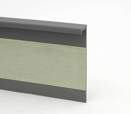 Плинтус Плинтус ковровый без фурнитуры Dollken Tle-55 0146 (146) Темно-серый фото 1 | FLOORDEALER