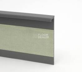 Плинтус Плинтус ковровый без фурнитуры Dollken Tle-55 0146 (146) Темно-серый фото 1 | FLOORDEALER