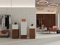 Cosmos Комплект с прямоуг. бортиком 33x120 Комплект (Ступень cm 01 (33x120) непол. (прямоугол. бортик) + Подступенок (14,5x120)) фото 7 | FLOORDEALER